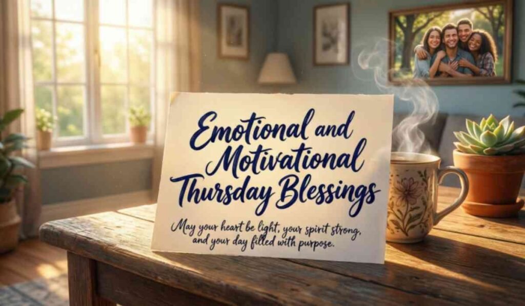 Emotional and Motivational Thursday Blessings