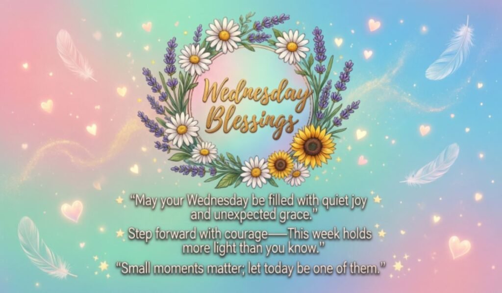 Encouraging Wednesday Blessings Quotes