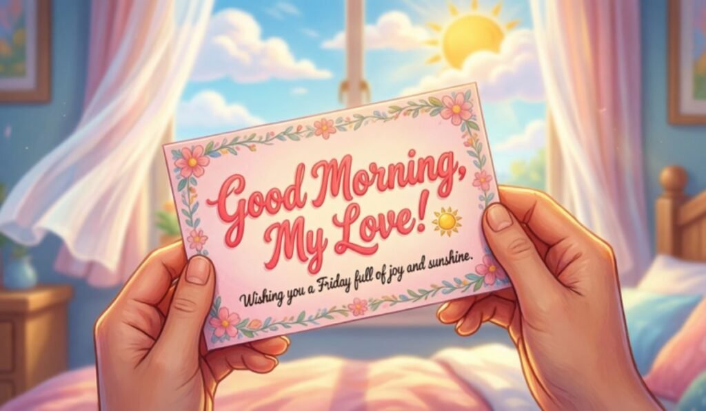 Good Morning Friday Messages for Loved Ones
