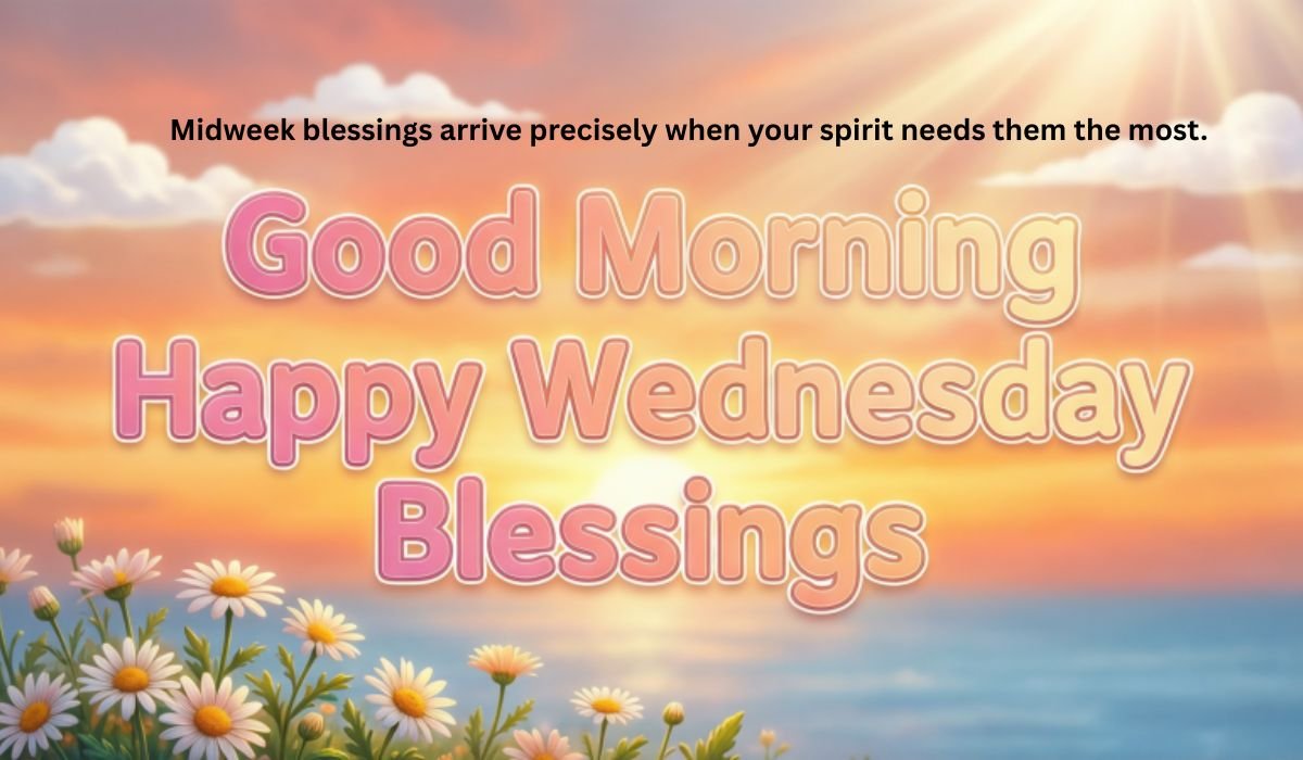 Happy Good Morning Wednesday Blessings, Prayers, and Quotes for Good Day