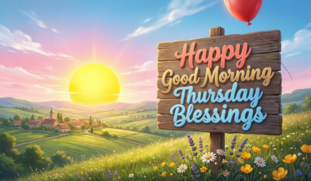 Happy Good Morning Thursday Blessings