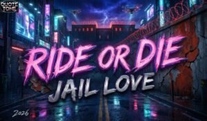 Ride or Die Jail Love Quotes