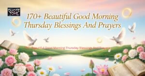 170+ Beautiful Good Morning Thursday Blessings And Prayers