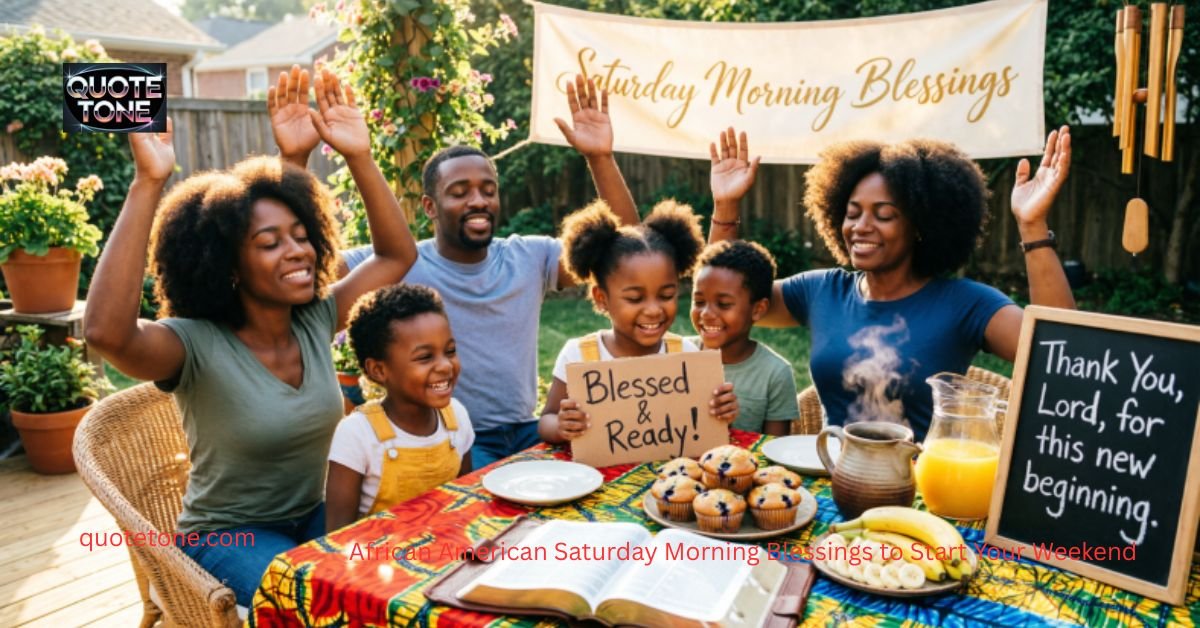 African American Saturday Morning Blessings to Start Your Weekend