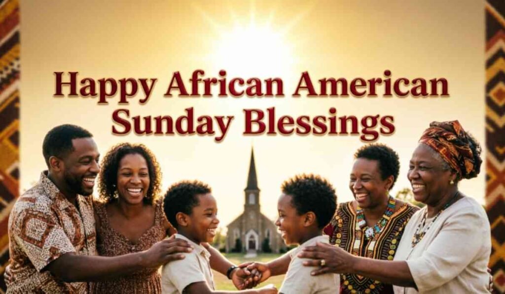 Happy African American Sunday Blessings Quotes