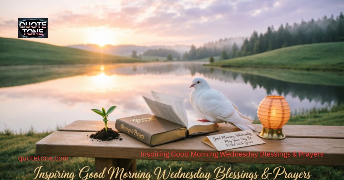 Inspiring Good Morning Wednesday Blessings & Prayers
