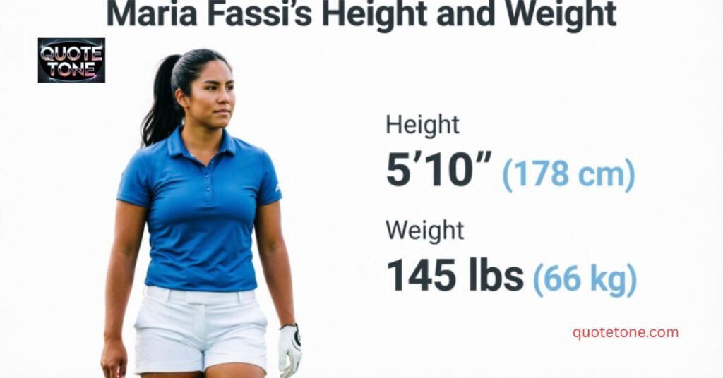 Maria Fassi’s Height and Weight