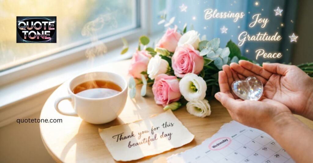 Positive and Grateful Wednesday Blessings