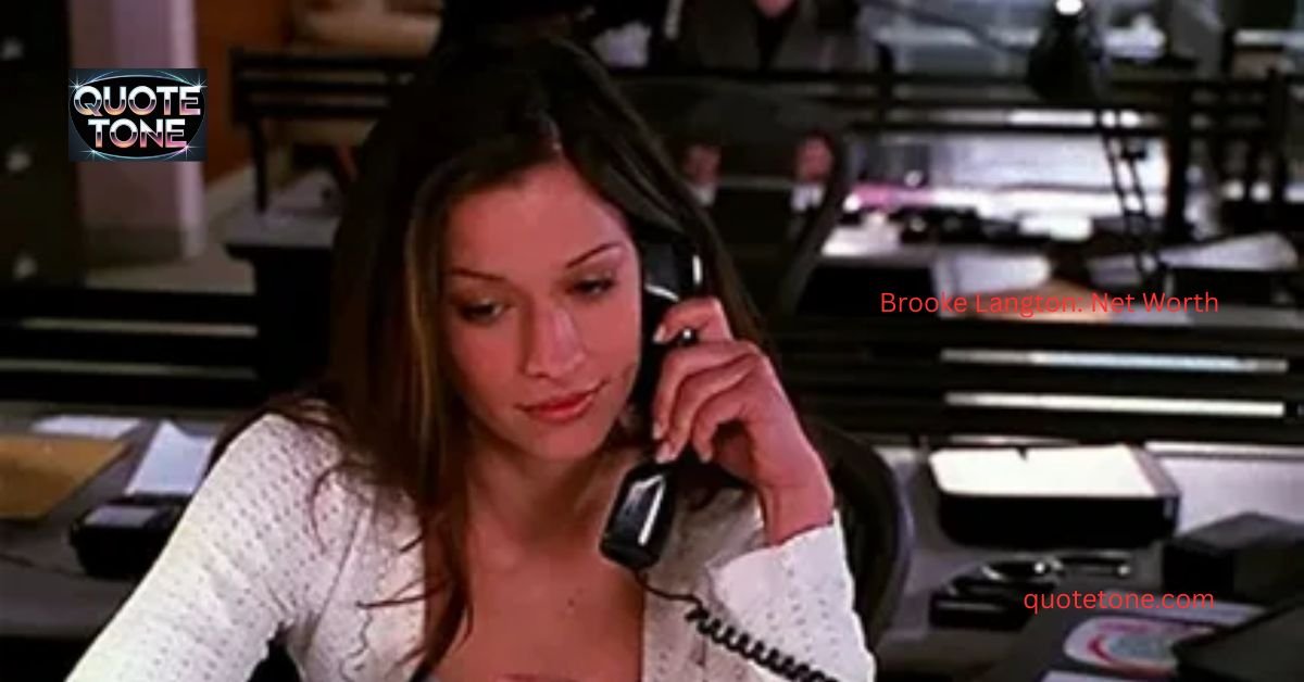 Brooke Langton: Net Worth, Movies, Husband & Personal Life
