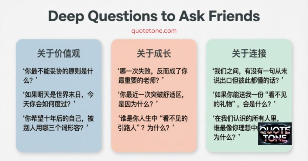 Deep Questions to Ask Friends